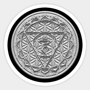 Flower Of Life Chakra Divine Geometry Spirituality Sticker